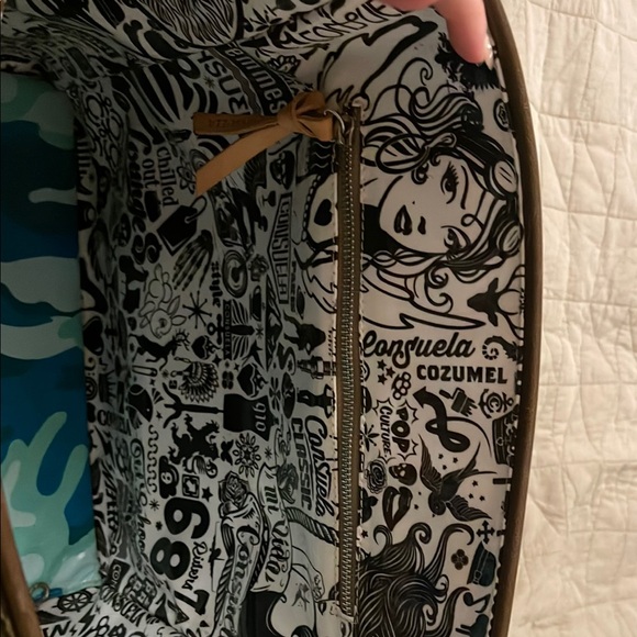 Consuela Multicolor Embroidered Tote Bag - Picture 3 of 7